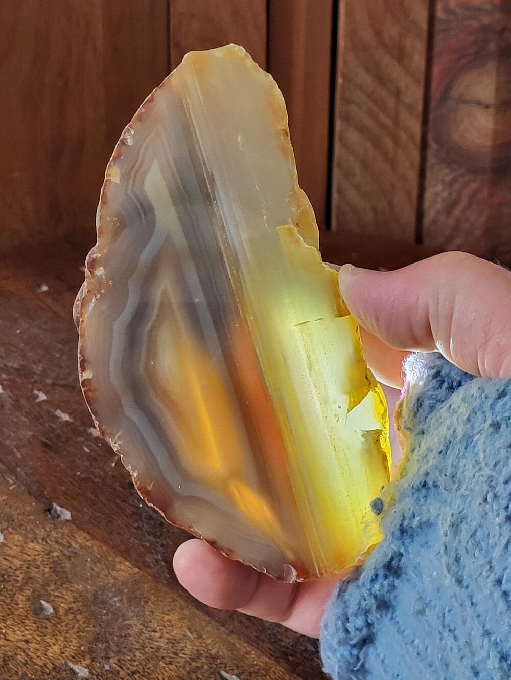 Agate Slice Decorative
